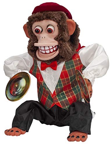 image for Charley Chimp - Famous Cymbal Banging Monkey Toy