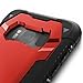 Zizo Proton 2.0 Series Compatible with Samsung Galaxy S8 Plus Case Military Grade Drop Tested with Tempered Glass Screen Protector Black RED