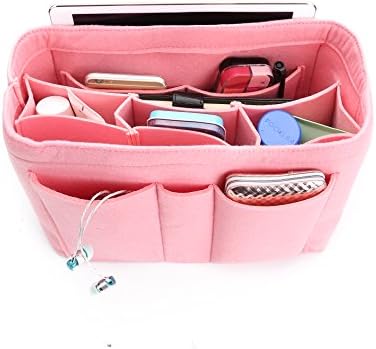 AMASSAN-Portable Multi-function Purse Organizers Insert Handbag Organizer Bag in Bag