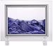 YayaCat Dynamic Sand Picture Desktop Sandscapes Art Glass Sculptures in Motion Mini Size Purple (7