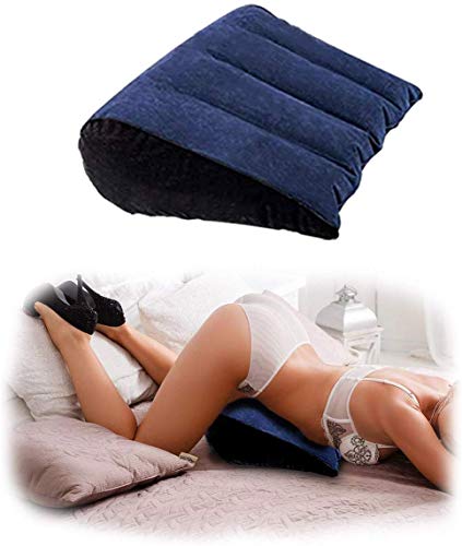 QF sexy leather store Sex Wedge Position Pillow Adult Toy Inflatable Triangle Positioning Cushion Ramps for Couples Women Men Female Adults Play Game