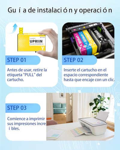 UPRIIN 604XL Compatible Ink Cartridges for Epson 604XL 604 XL for Epson XP 2200 XP-2205 XP-3200 XP-3205 XP-4200 XP-4205 Workforce WF-2910DWF WF-2930DWF WF-2935DWF (Pack of 1) 0)