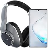 Samsung Galaxy Note 10+ Plus Factory Unlocked Cell Phone with 256GB (U.S. Warranty), Aura Black/ Note10+ w/AKG N700NC Headphones