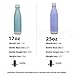 Simple Modern Stainless Steel Vacuum Insulated Double-Walled Wave Bottle, 25oz - Blush (Wave Water Bottle)