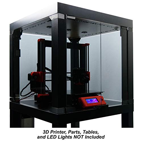 3D SOURCERER V1 Prusa IKEA Lack Plexiglass 3mm 5Pack Acrylic Kit for