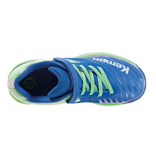Kempa WING 2.0 Kids Indoor Sportshoe Handball 200856001 Blue / Green, shoe size:EUR 31