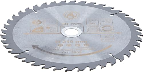 BGS Diy 3953 | Carbide Tipped Circular Saw Blade | Ø 210 x 30 x 2.6 mm | 40 teeth
