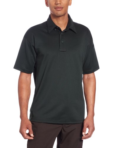 Propper Men's I.C.E. Men's Short Sleeve Performance Polo Shirt, Dark Green, X-Large Regular