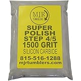 MJR Tumblers .5 LB Super Polish 1500 Silicon Carbide Rock Refill Grit Abrasive Media Final Step USA