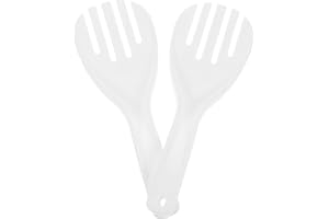 Hemobllo 2pcs Non-Stick Rice Spoon Plastic Heat Resistant Cooking Serving Spoon for Rice Cooker