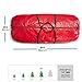 Artificial Christmas Tree Storage Bag - Fits Up to 7.5 Ft Holiday Xmas Disassembled Trees with Durable Reinforced Handles & Dual Zipper - Waterproof Material Protects from Dust, Moisture, & Insects