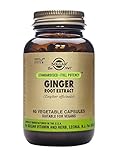 Solgar - Standardized Full Potency Ginger Root Extract, 60 Vegetable Capsules