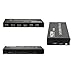 avedio links 2 in 4 Out HDMI 4KX2K Switch Splitter.This hdmi switcher Compact HDMI selector 2x4 6 Ports with Audio Out (1 SPDIF and 1 AUX for Headphone) Includes IR Remote Control,Power Adapter