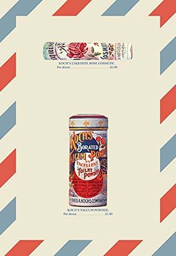Koch's Rose Cosmetic and Talcum Powder (20x30 Paper Poster)