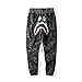 Mens Sports Casual Sweat Pants Trousers Bape A Bathing Ape Shark Head Jaw Shorts