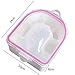 IDS Nail Spa Bowl, Professional Acetone Resistant Soak Off Warm Nail Soak Bowl Manicure Tool