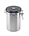 Friis 16oz Stainless Steel Coffee Vault Canister, 16-Ounce