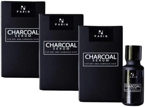 3X Charcoal bamboo hair serum for damaged hair- Detox Hair,Reduce Hair Loss, Dry & Damage Hair