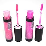 LA GIRL 2 LIP GLOSS GLG837 PLAYFUL + GLG838 TULLE MATTE FLAT FINISH PIGMENT PAINT SUPER INTENSE COLOR + FREE EARRING