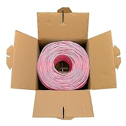 CAT6 1000ft Solid UTP 23AWG Ethernet Cable 550Mhz