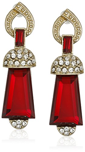 Pendientes colgantes de cristal de joyería 1928