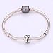 Soulbeads Authentic Sterling Silver Charm Clip Lock Stopper Bead Fit Bracelets