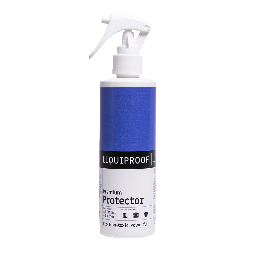 Liquiproof LABS Shoe & Trainer Protector Spray | Non-Toxic | Powerful Waterproof & Stain Repellent for Suede, Nubuck, Leather, & Canvas | All-Natural | 250ml