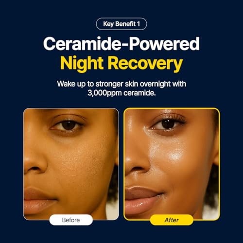 PURITO Dermide Cica Barrier Sleeping Pack 2.7 fl.oz / 80ml ceramide and centella, night cream, sensitive type, moisture pack