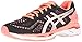 ASICS Women's Gel-Kayano 23 Track Shoe, Black/Silver/Flash Coral, 8.5 M US
