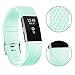 Vancle Bands for Fitbit Charge 2 Special Edition, Adjustable Replacement Accessory Sport Wrist Band (No Tracker), Teal, Large