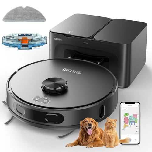 Robot Vacuum and Mop Combo LiDAR Navigation