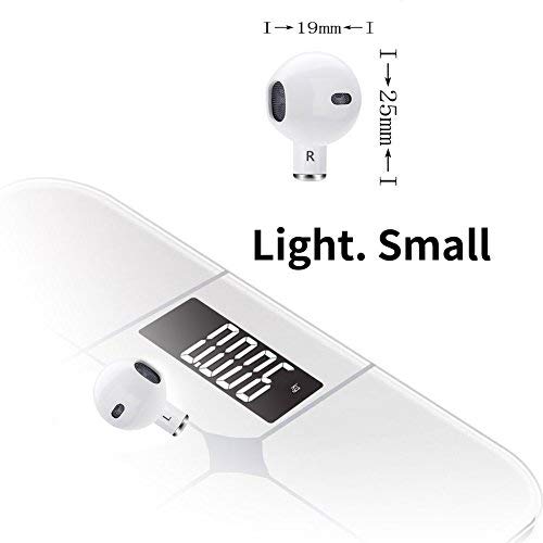 Auricolare Mini Bluetooth 4.2 Wireless Auricolare Invisibile, In-Ear Bluetooth con Microfono HD Cuffie Bluetooth Senza Fili con USB Caricabatterie per iPhone, Samsung, Huawei ed Altri Smartphone solamente 1 pezzi