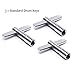 DODOMI Drum Key 3-Pack with Continuous Motion Speed Key Universal Drum Tuning Key (Pack of 4)
