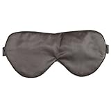 dolly2u Comfortable Silk Eye Mask Sleeping Sleep Mask Eye-shade Eye Cover, Dark Grey