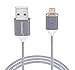 Smart&Cool Gen3 Nylon Braided Super Magnetic Micro USB Charging and Data Transfer Cable for Android Phone and Tablets (Grey)