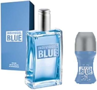 Avon Individual Blue for Men Set: EDT 100ml & Anti-Perspirant Roll-On 50ml