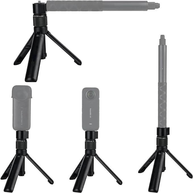 Bullet Time Handle For Insta360 X5 X4, Invisible 360 Degree Rotatable Handle For Insta360 X5, X4, Insta 360 X4 Air Action Cameras