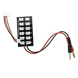 TOOGOO(R) 12 Cell Paraboard Parallel Ballanced Charging Board for RC Helicopter Quadcopter FPV 7.4V 2S Lipo Battery Charging