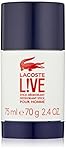 Lacoste L!VE Deodorant Stick for Men, 2.4 oz.