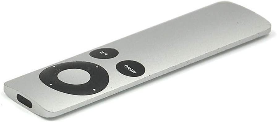 New Replaced Remote Fit for Apple TV 1 2 3 A1427 A1469 A1378 A1294 MD199LL/A MC572LL/A MC377LL/A MM4T2AM/A MM4T2ZM/A Mac Music System (White)