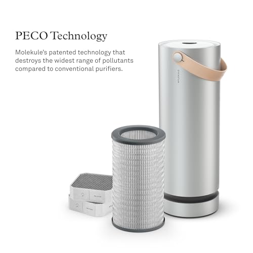 Molekule Air PECO-Filter Replacement - Authentic Molekule Advanced PECO-Filter with Activated Carbon - High Efficiency Multi-Layer Air Purification - Helps Remove Allergens, Dust & Odors