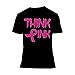 Fresh Tees Think Pink With Ribbon Cancer Awareness T-Shirt
