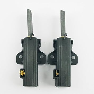 1 Paar Kohlebürsten Kohlestifte Motorkohlen für AEG Quelle Zanussi Hanseatic Waschmaschine mit Sole Motor (seitlicher Anschlu