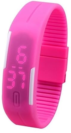 LEMONADE Sports Digital Pink Dial Unisex & Kids Watch - LED WATCH