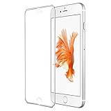 Collen Full Screen Tempered Glass Protector for Apple 6S / 6 plus - Silver Trimming