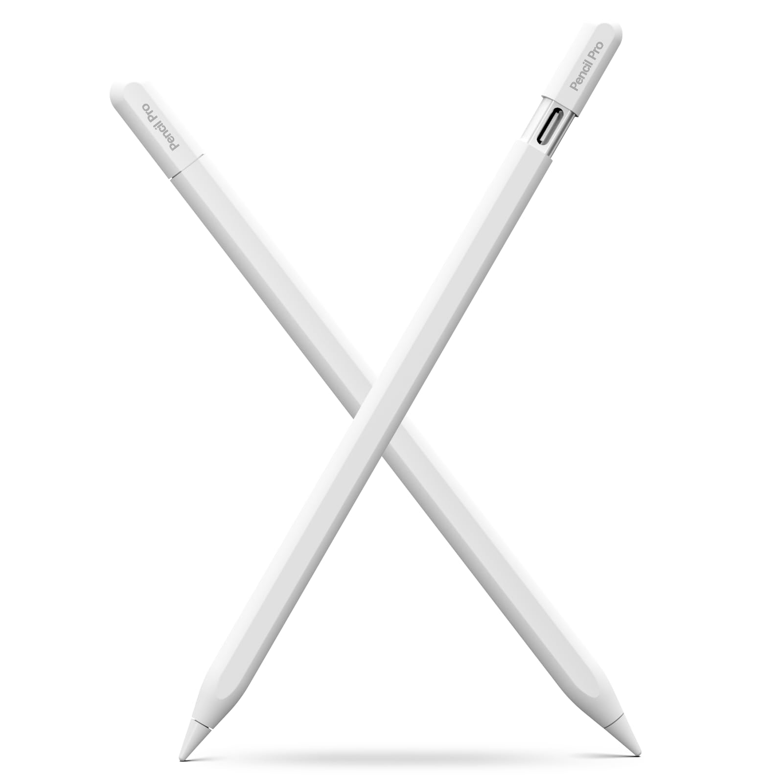 Photo 1 of Stylus Pencil Pro for iPad 2018-2025, Magnetic Wireless Charging, Tilt Sensitivity, Palm Rejection, Compatible with iPad 6/7/8/9/10/11th, Mini 5/6/7th, Pro 11"/12.9"/M4, Air 3/4/5/M2/M3, White