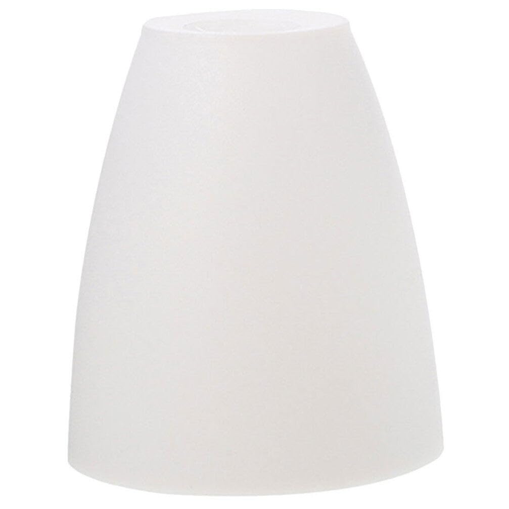 Veemoon Small Flat Lampshade Horseshoe Lamp Covers Replacement White Table Lampshade Pendant Light Covers Wall Sconces Shade for Bedside Table Lamp and Floor Light 42mm(1pc)