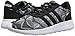 adidas NEO Women's Lite Racer W Running Shoe, Black/White/Black, 9 M US
