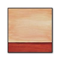 Framed Canvas Wall Art Abatract Color Canvas Prints Home Artwork Decoration for Living Room,Bedroom - 16x16 inches