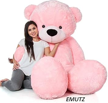 EMUTZ Garg Soft Teddy Bear (Pink, 100 cm)